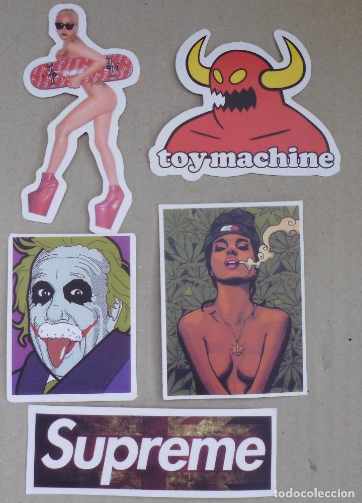 Vintage: LOTE DE 5 PEGATINAS - Foto 1