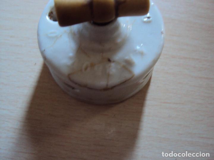 Vintage: interrupor 1 porcelana - Foto 2