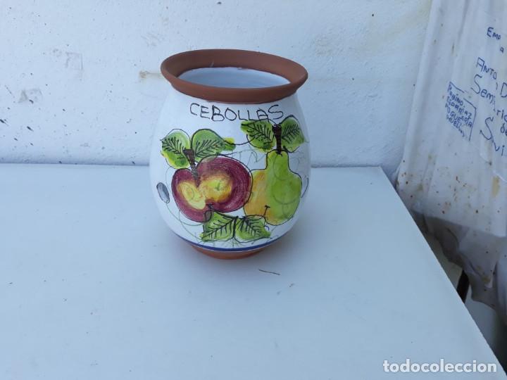 Vintage: cebollero de ceramica - Foto 1