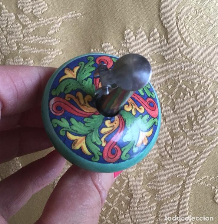 Vintage: TAP&Oacute;N PARA ACEITE DE CER&Aacute;MICA ITALIANA