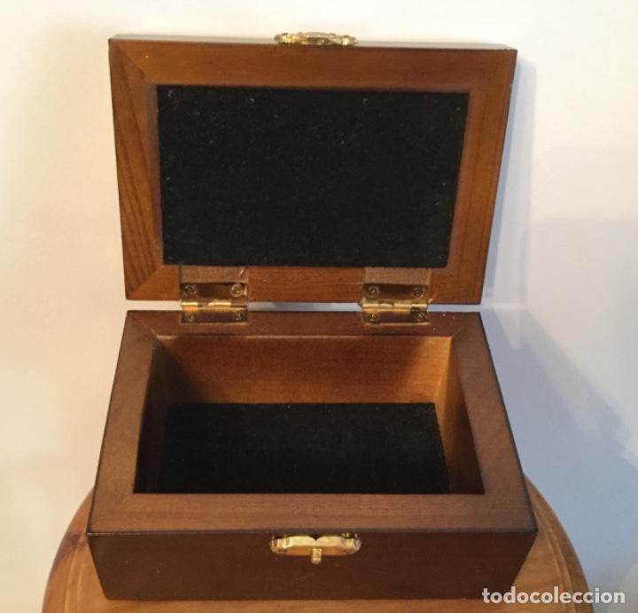 Vintage: CAJA DE MADERA TEM&Aacute;TICA DE GOLF - Foto 5