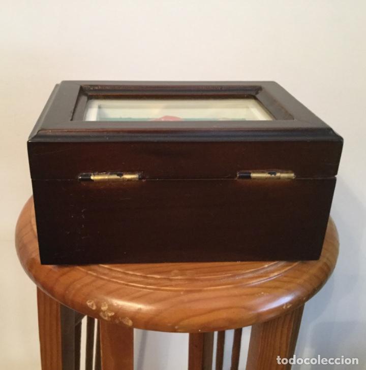 Vintage: CAJA DE MADERA TEM&Aacute;TICA DE GOLF - Foto 7