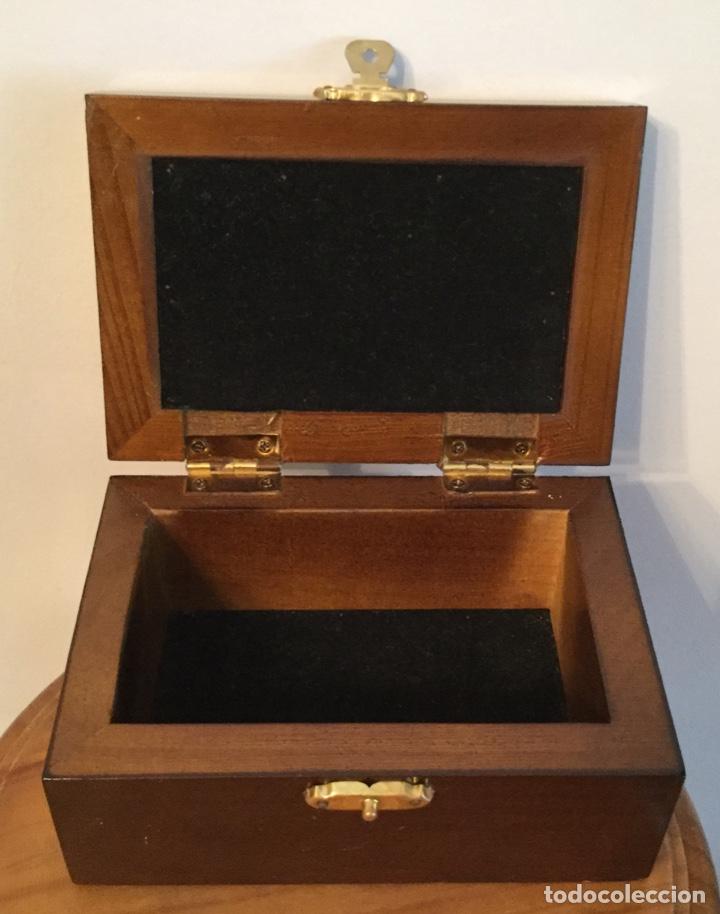 Vintage: CAJA DE MADERA TEM&Aacute;TICA DE GOLF - Foto 8