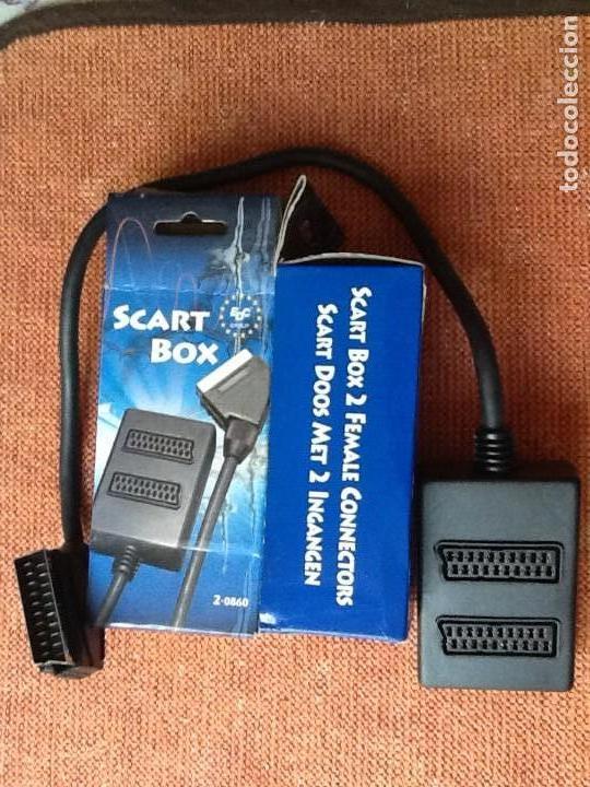 Vintage: CAJA CABLE EUROCONECTOR CON DOS ENTRADAS. NUEVO.