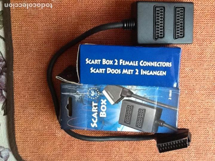 Vintage: CAJA CABLE EUROCONECTOR CON DOS ENTRADAS. NUEVO.