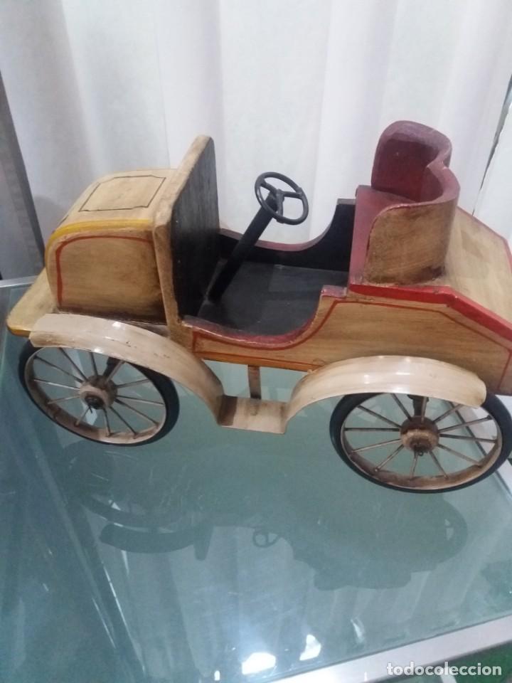 Vintage: COCHE ANTIGUO DE MADERA - Foto 1