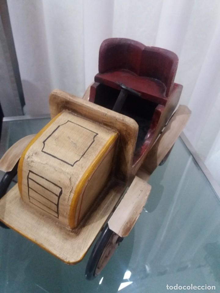 Vintage: COCHE ANTIGUO DE MADERA - Foto 2
