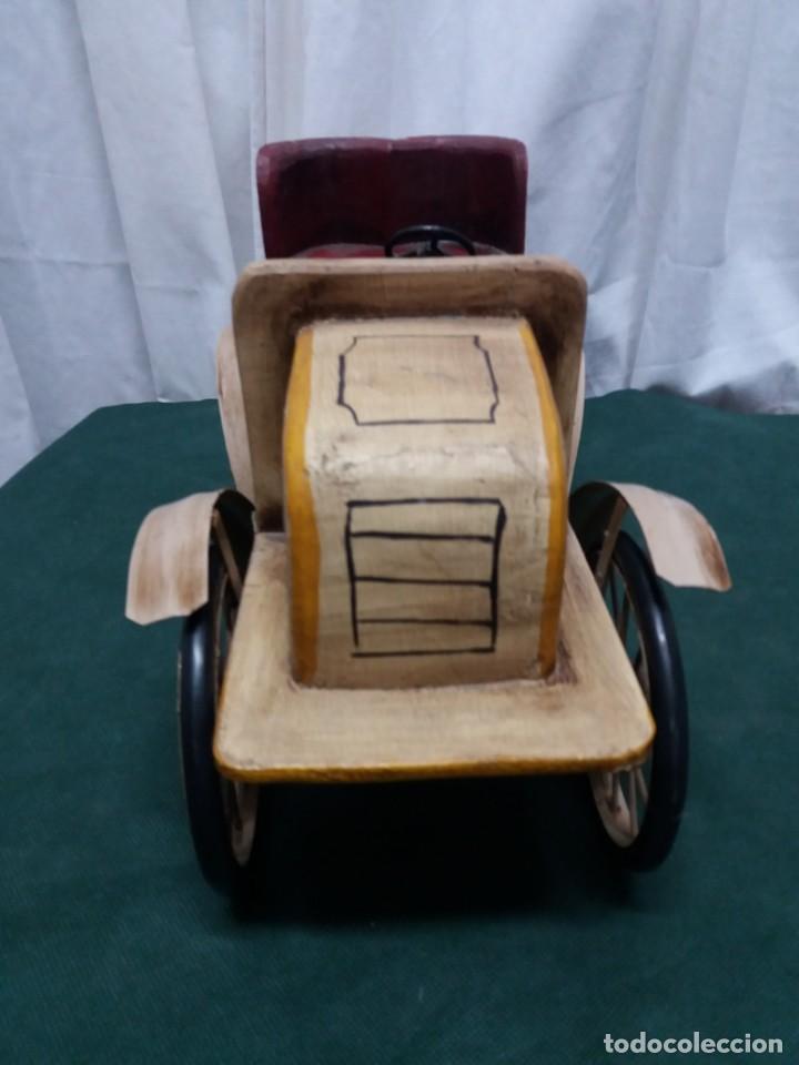 Vintage: COCHE ANTIGUO DE MADERA - Foto 4