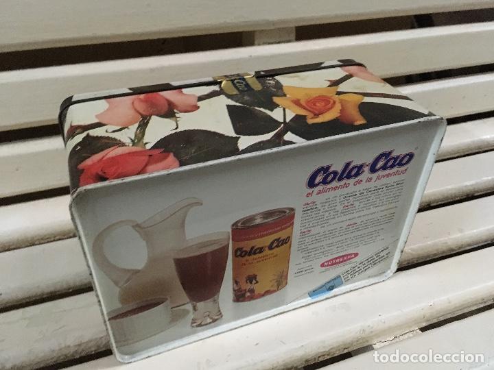 Vintage: CAJA DE COLA-CAO de hojalata. - Foto 3