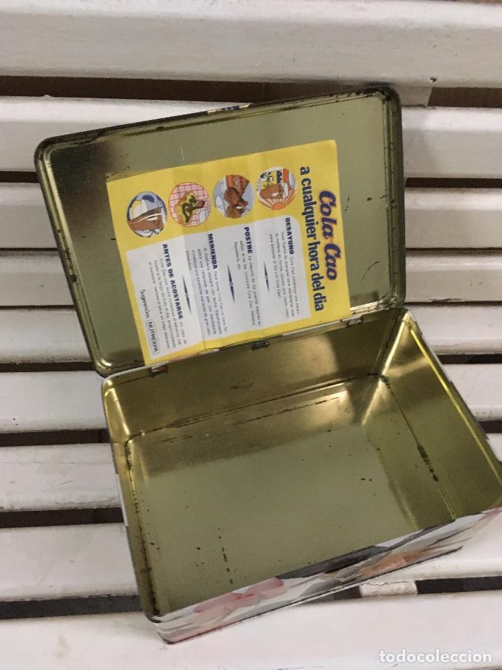 Vintage: CAJA DE COLA-CAO de hojalata. - Foto 4