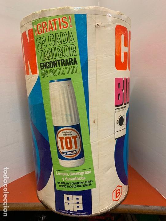 Vintage: antiguo bote grande de Detergente Colon - Foto 4