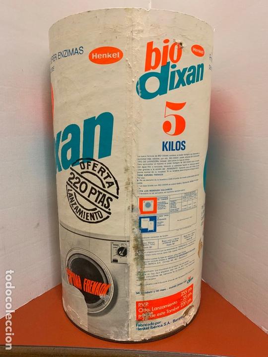 Vintage: antiguo bote grande de Detergente Dixan - Foto 3