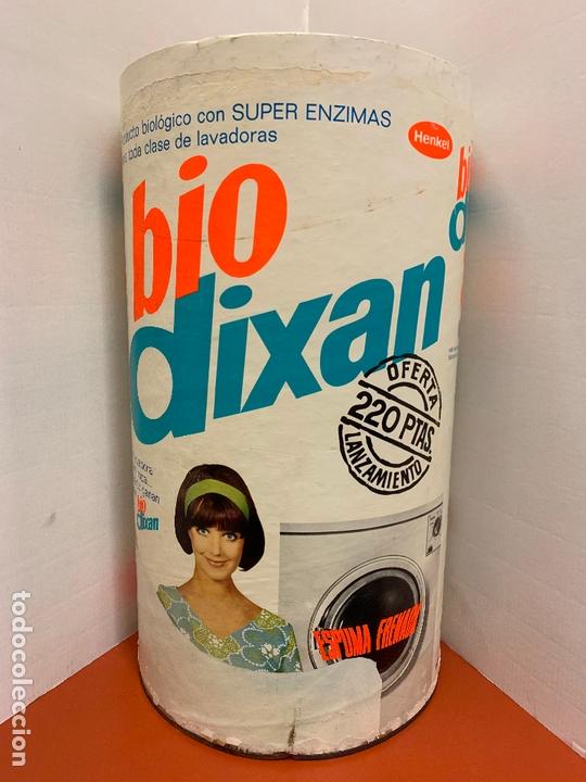 Vintage: antiguo bote grande de Detergente Dixan - Foto 4