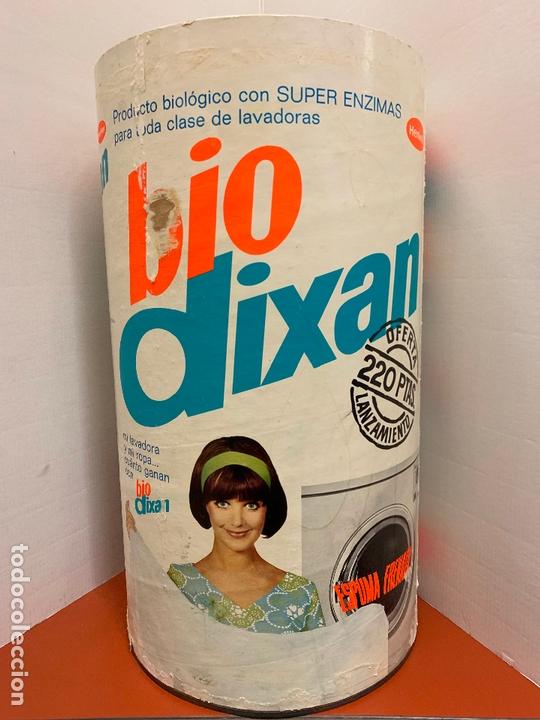 Vintage: antiguo bote grande de Detergente Dixan - Foto 1