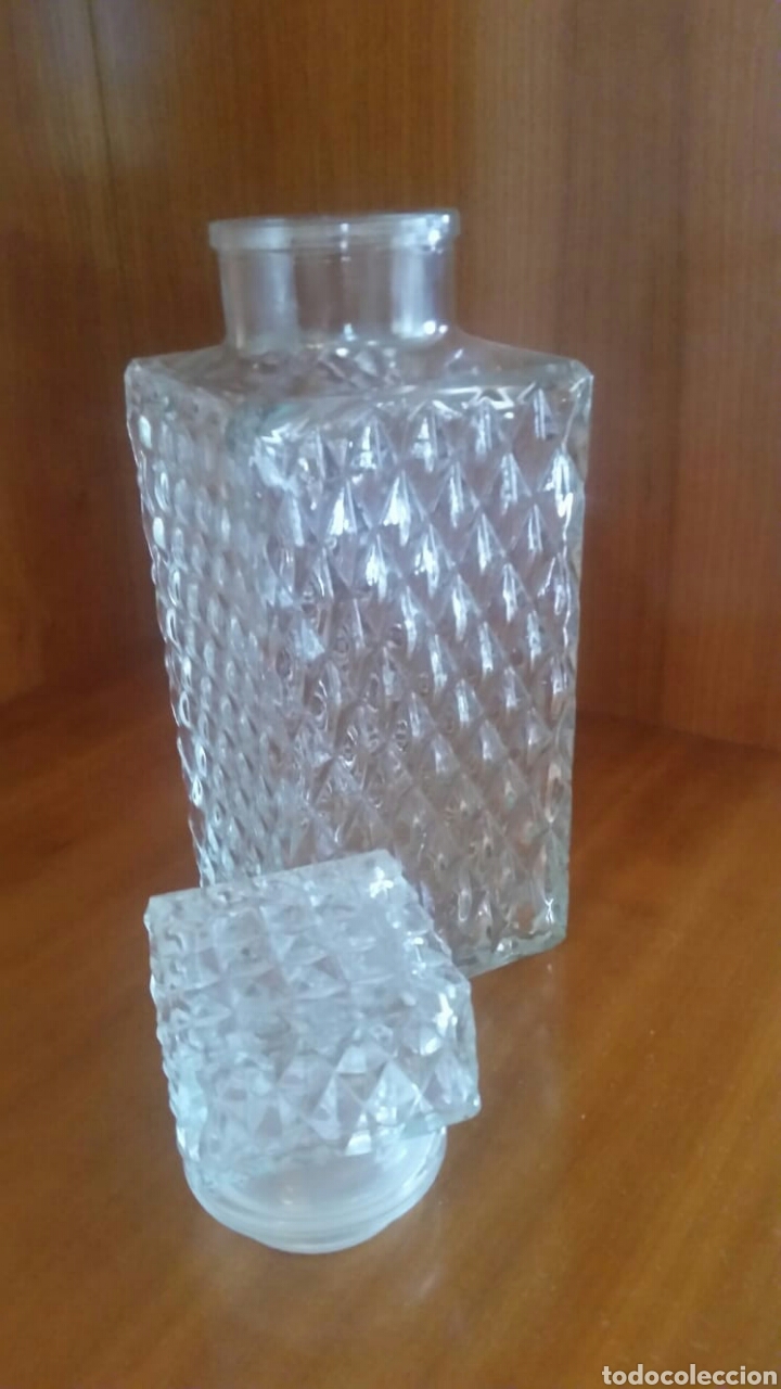 Vintage: Botella licorera de cristal - Foto 2