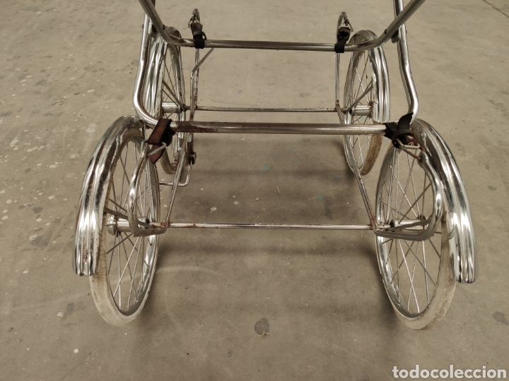 Vintage: ANTIGUO CARRO DE BEBE - Foto 5