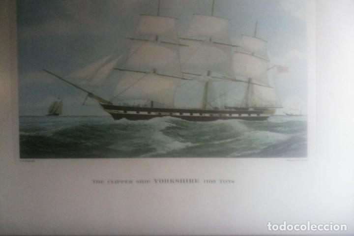 Vintage: LAMINA - THE CLIPPER SHIP YORKSHIRE .