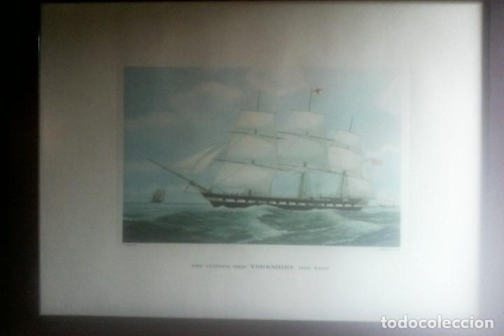 Vintage: LAMINA - THE CLIPPER SHIP YORKSHIRE . - Foto 2