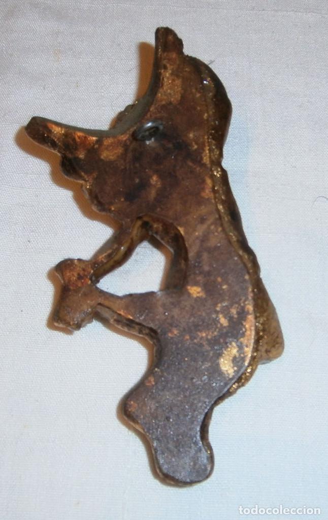 Vintage: angel dorado de 14 cms para colgar - Foto 2