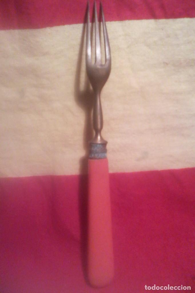 Vintage: TENEDOR - METAL - VINTAGE. - Foto 3
