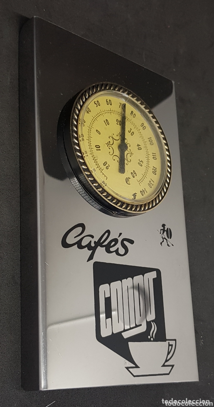 Vintage: termometro de pared - cafes congo - car153 - Foto 1