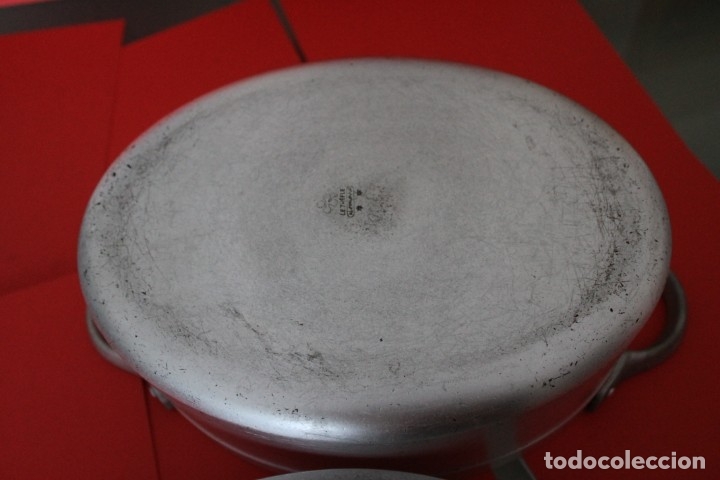 Vintage: CACEROLA ALUMINIO OVALADA MARCA LE TREFLE - Foto 7