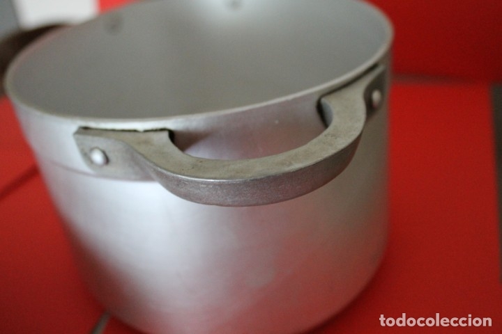 Vintage: CACEROLA ALUMINIO OVALADA MARCA LE TREFLE - Foto 8