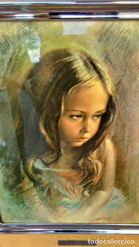 Vintage: OBRA DE VICENTE ROSO. NI&Ntilde;A. - Foto 5