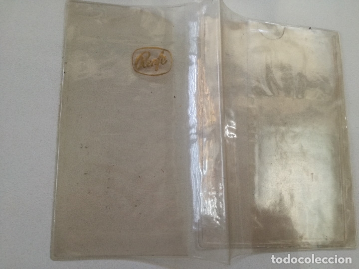 Vintage: RENFE - FUNDA DE PLASTICO CARTERA PARA DOCUMENTOS A&Ntilde;OS 60