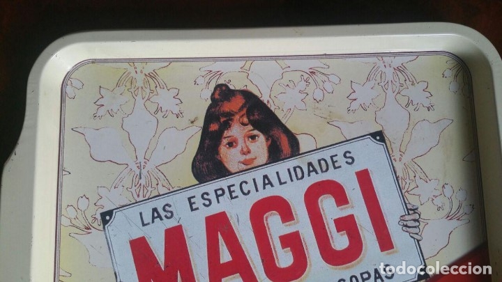 Vintage: BANDEJA SOPAS MAGGI - Foto 2
