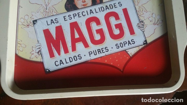 Vintage: BANDEJA SOPAS MAGGI - Foto 3