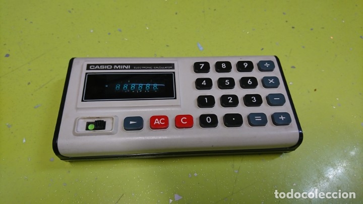 Vintage: CALCULADORA CASIO-M&Iacute;NI ELECTRONIC CM-605 - Foto 1