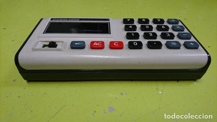 Vintage: CALCULADORA CASIO-M&Iacute;NI ELECTRONIC CM-605 - Foto 2