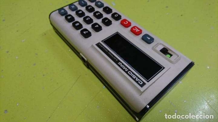 Vintage: CALCULADORA CASIO-M&Iacute;NI ELECTRONIC CM-605 - Foto 3