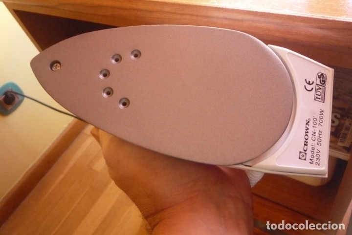Vintage: PLANCHA DE VIAJE CROWN,CN-100. - Foto 4
