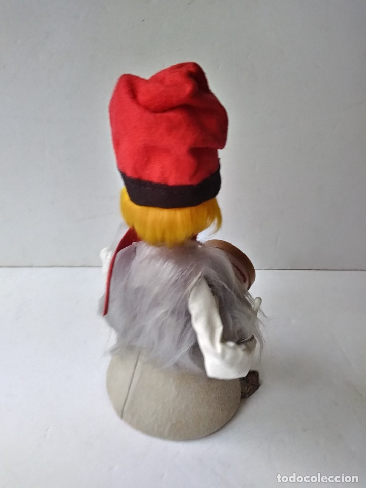 Vintage: mu&ntilde;eco de fieltro tamborilero - Foto 3