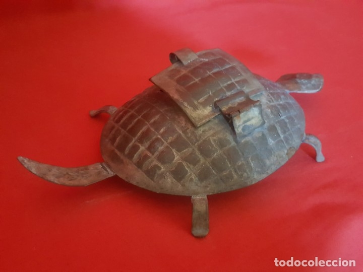 Vintage: Tortuga decorativa de chapa. - Foto 2