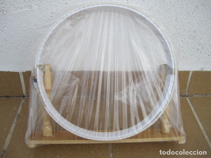 Vintage: Bastidor para bordar, di&aacute;metro 28 cm - Foto 1