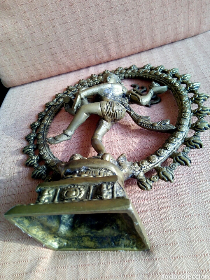 Vintage: Escultura de Shiva - Foto 2