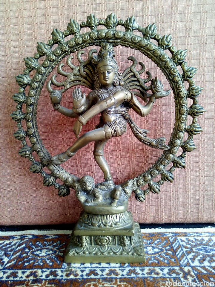 Vintage: Escultura de Shiva - Foto 3