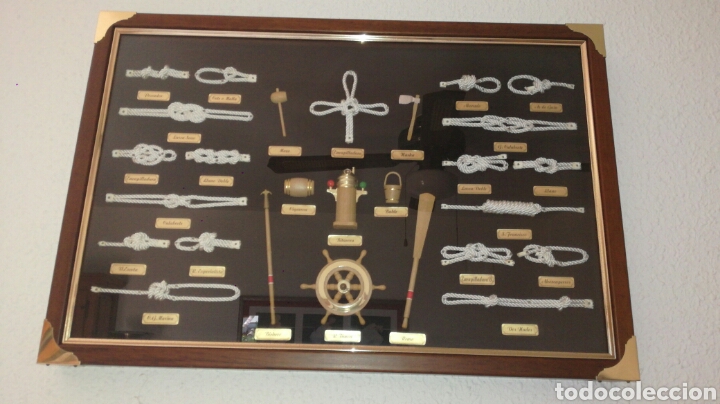 Vintage: Cuadro de nudos marineros !!! - Foto 2