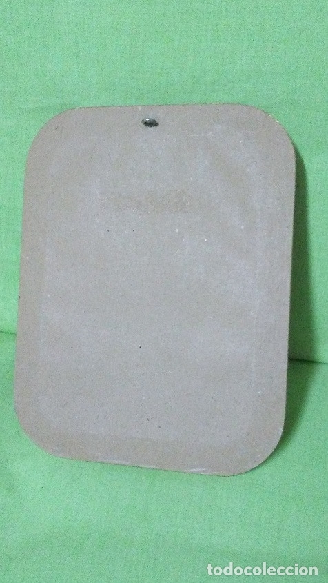 Vintage: CUADRITO VIRGEN / MADERA POLICROMADA - Foto 6