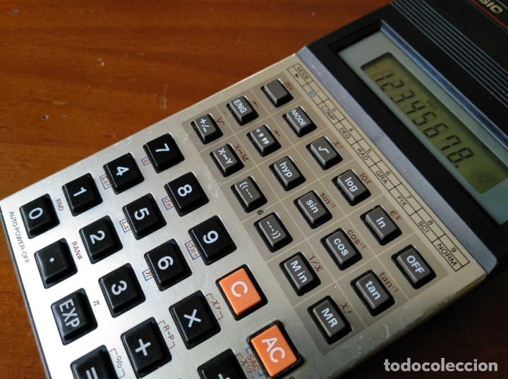 Vintage: CALCULADORA CASIO fx-82C SCIENTIFIC CALCULATOR FUNCIONANDO - Foto 12