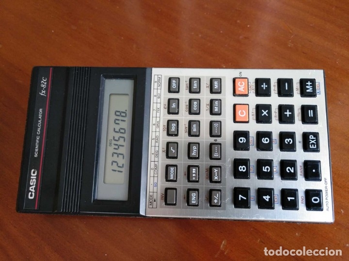 Vintage: CALCULADORA CASIO fx-82C SCIENTIFIC CALCULATOR FUNCIONANDO - Foto 14