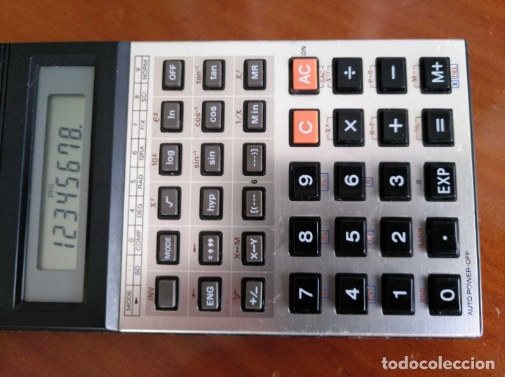 Vintage: CALCULADORA CASIO fx-82C SCIENTIFIC CALCULATOR FUNCIONANDO - Foto 15