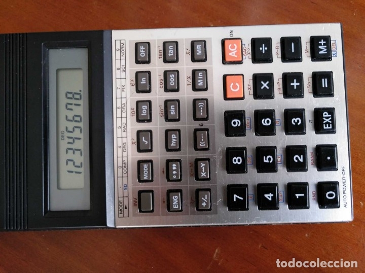 Vintage: CALCULADORA CASIO fx-82C SCIENTIFIC CALCULATOR FUNCIONANDO - Foto 16