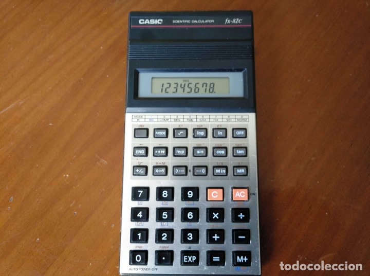 Vintage: CALCULADORA CASIO fx-82C SCIENTIFIC CALCULATOR FUNCIONANDO - Foto 25