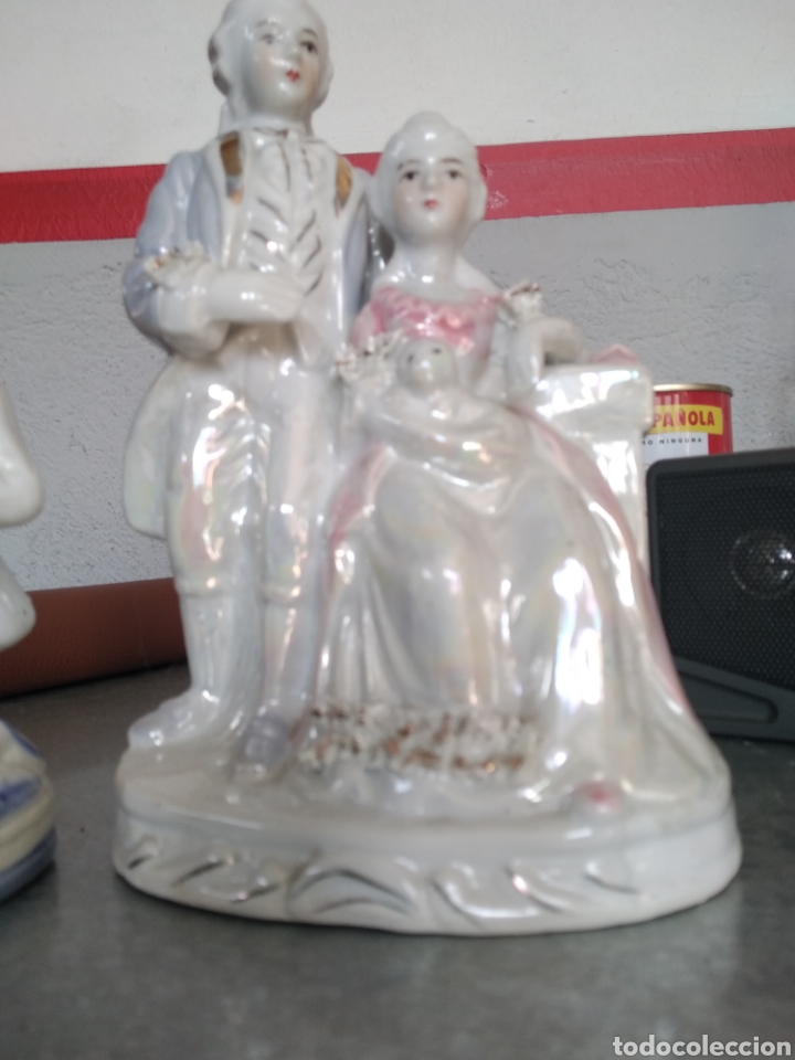 Vintage: Figuras rococo - Foto 3