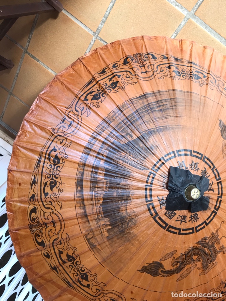 Vintage: Sombrilla china - Foto 3