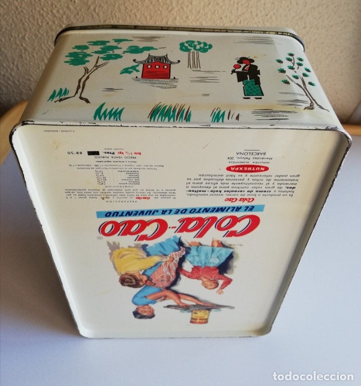 Vintage: Caja de chapa de Colacao  Botiquin - Foto 4